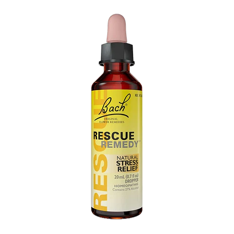 Bach Flower Remedies - Rescue Remedy Natural Stress Relief - 20 ml