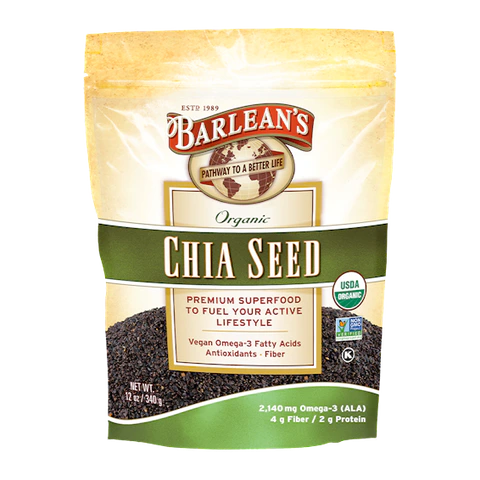 Barleans - Organic Chia Seed - 12 oz