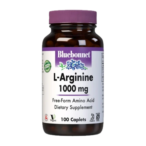 Bluebonnet - L-Arginine 1000 mg - 100 Capsules