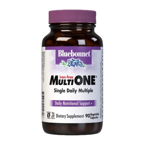 Bluebonnet - Multi One Iron Free Multivitamin - 90 Veg Capsules