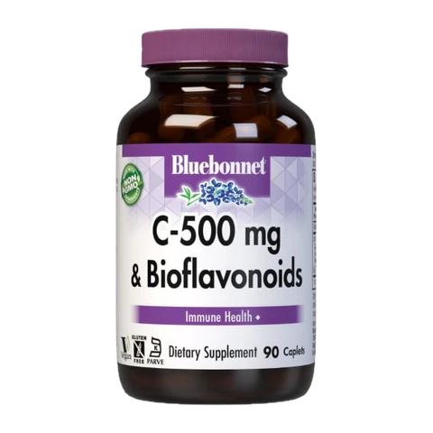 Bluebonnet - C-500 mg Plus Bioflavonoids - 90 Capsules