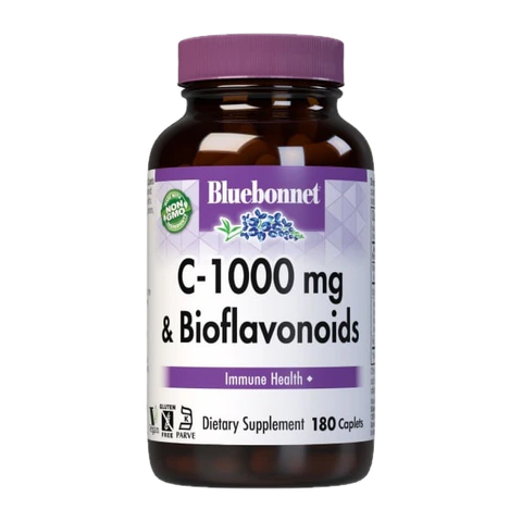 Bluebonnet - C-1000 mg Plus Bioflavonoids - 180 Capsules