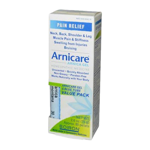 Boiron - Arnica Gel With Bonus Bluetube - 2.5 oz valuepack