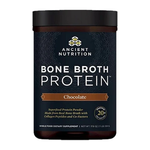 Ancient Nutrition - Bone Broth Protein Chocolate - 15.7 oz