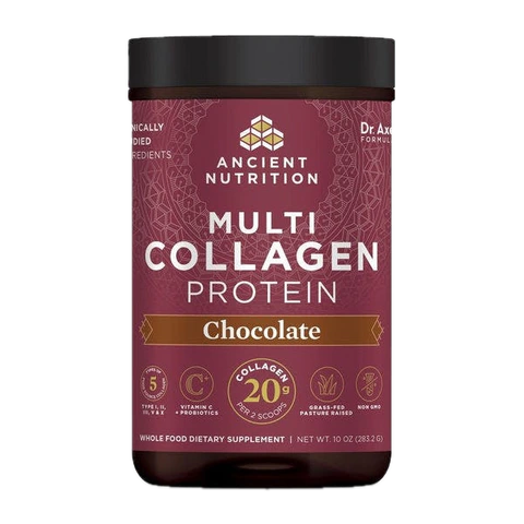 Ancient Nutrition - Multi Collagen Protein Chocolate - 10 oz