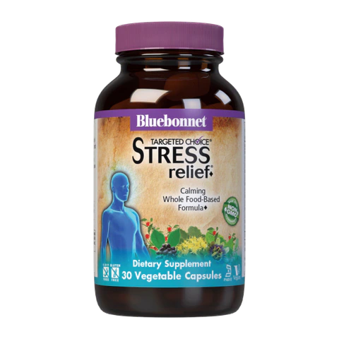 Bluebonnet - Stress Relief - 30 Veg Capsules