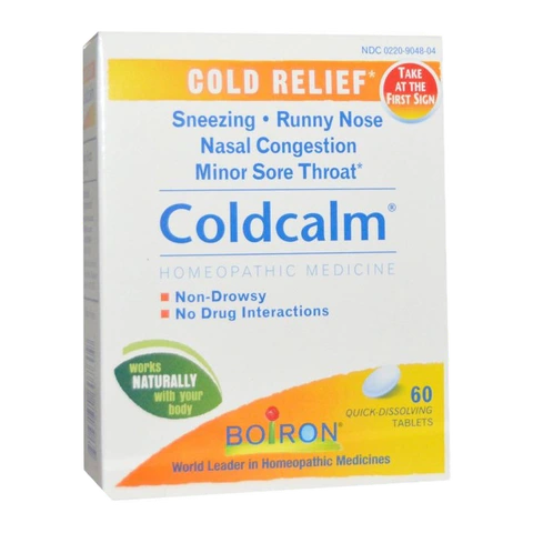Boiron - Coldcalm - 60 Tablets