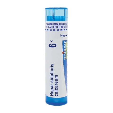 Boiron - Hepar Sulphuris Calcareum 6C - 80 pellets