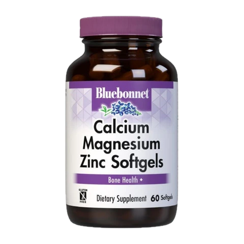 Bluebonnet - Calcium Magnesium Zinc - 60 Softgels