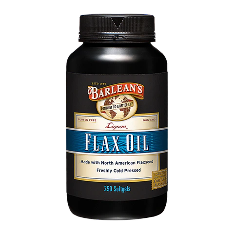 Barleans - Lignan Flax Softgels - 250 Softgels