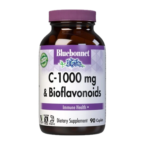 Bluebonnet - Vitamin C 1000 mg Plus Bioflavonoids - 90 Capsules