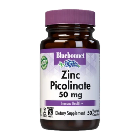 Bluebonnet - Zinc Picolinate 50 mg - 50 Veg Capsules