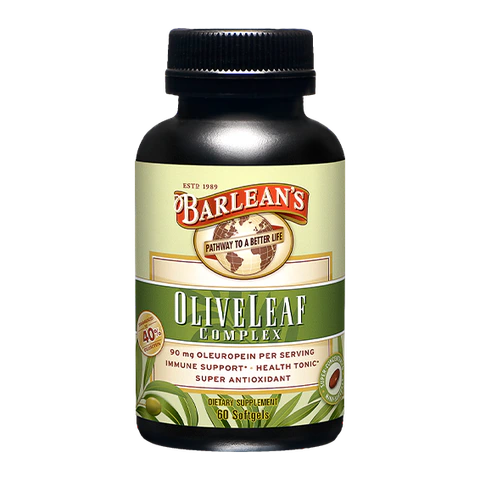 Barleans - Olive Leaf Complex Softgels - 60 Softgels