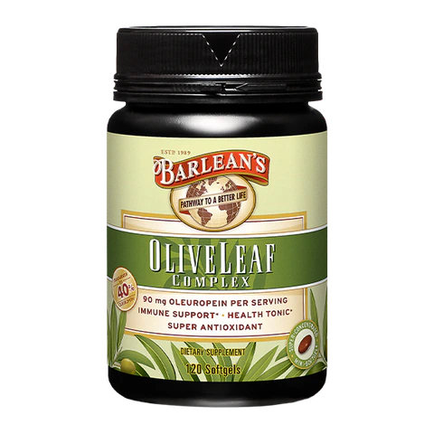 Barleans - Olive Leaf Complex Softgels - 120 Softgels