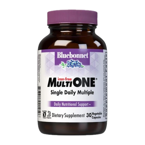 Bluebonnet - Multi One Iron Free - 30 Veg Capsules