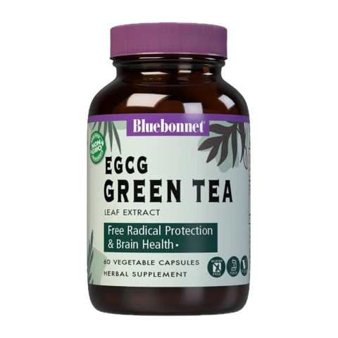 Bluebonnet - Green Tea Leaf Extract - 60 Veg Capsules