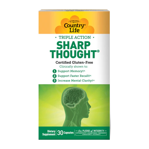 Country Life - Sharp Thought - 30 Capsules