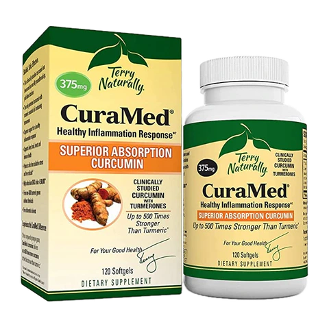 Terry Naturally - Curamed 375 mg - 120 Softgels