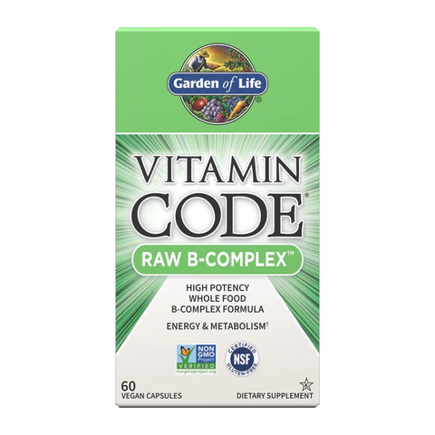 Garden of Life - Vitamin Code Raw B-Complex - 60 Capsules