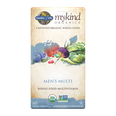 Garden of Life - Mykind Organics Men's Multi - 60 Tablets