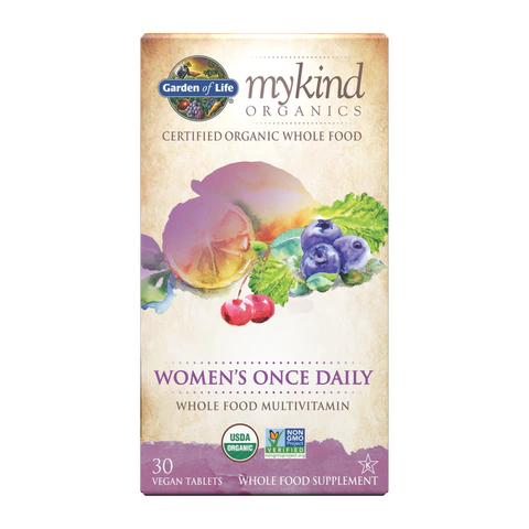 Garden of Life - Mykind Organics Women's Once Daily Multivitamin - 30 Tablets