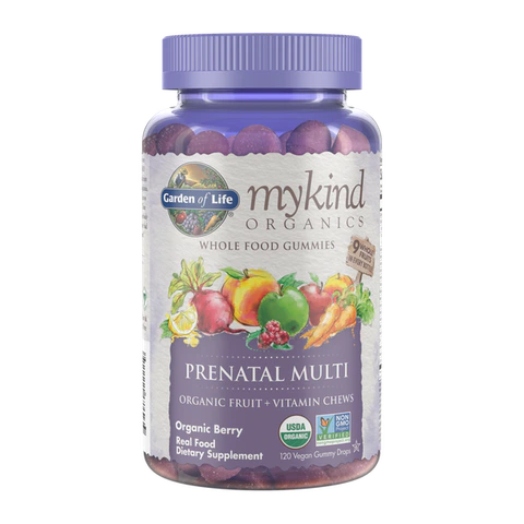 Garden of Life - Mykind Organics Prenatal Multivitamin Berry - 120 Gummies