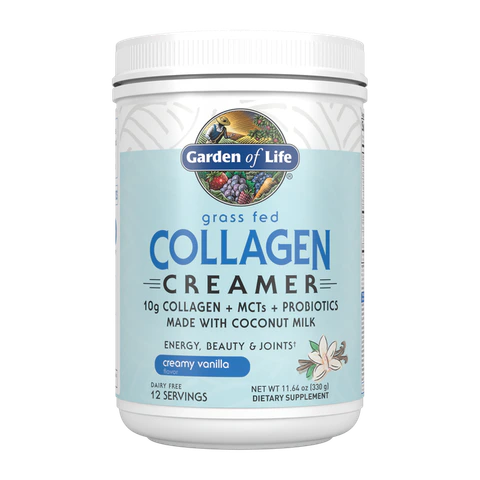 Garden of Life - Grass Fed Collagen Creamer Vanilla - 11.64 oz