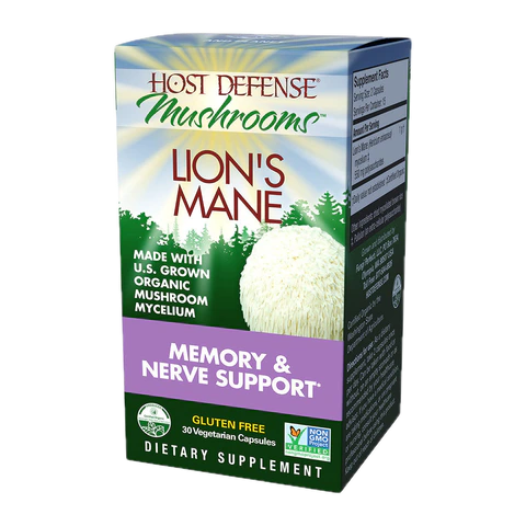 Host Defense - Lions Mane - 30 Veg Capsules