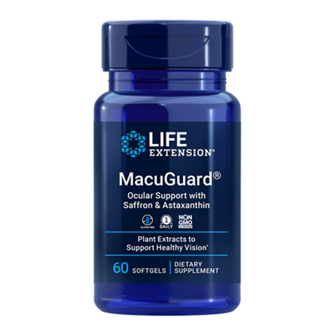 Life Extension - Macaguard w/ Astaxanthin & Saffron - 60 Softgels
