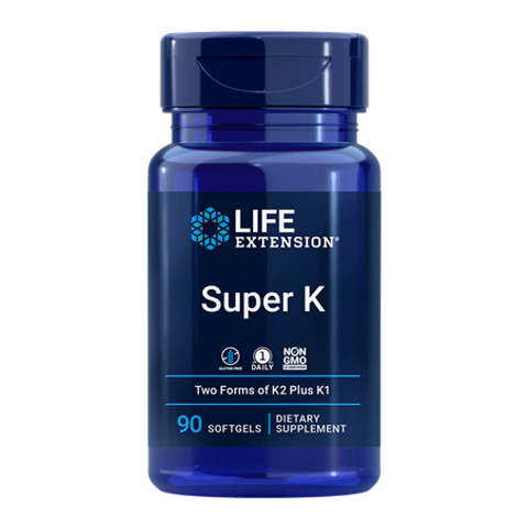 Life Extension - Super K With Advanced K2 Complex - 90 Softgels