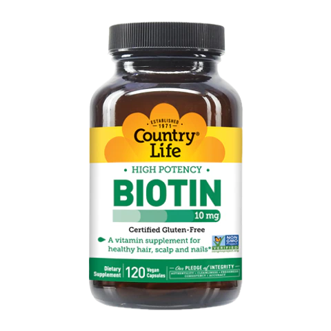 Country Life - Biotin 10 mg - 120 Tablets