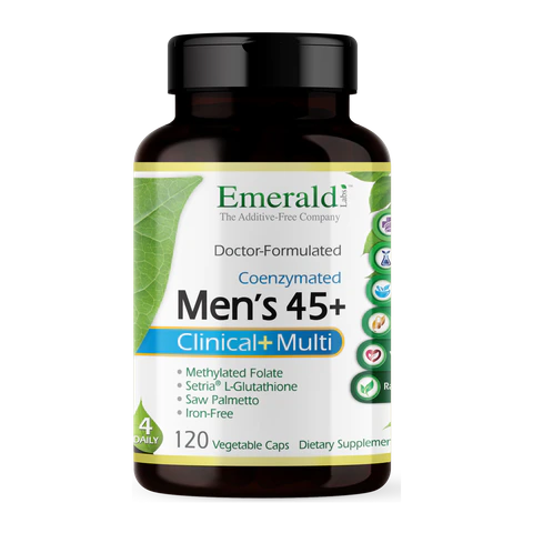 Emerald Labs - Mens 45+ Multivitamin Clinical - 120 Veg Capsules