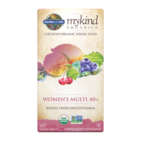 Garden of Life - Mykind Organics Women's Multi 40+ - 60 Tablets
