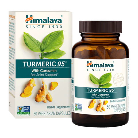 Himalaya - Turmeric 95 With Curcumin - 60 Veg Capsules