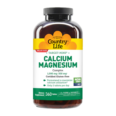 Country Life - Target Mins Calcium Magnesium Complex - 360 Tablets