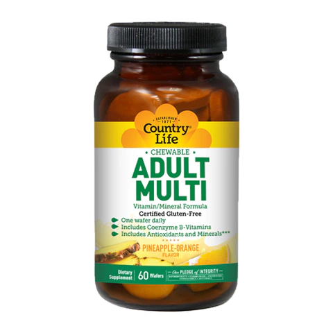 Country Life - Chewable Adult Multi - 60 Tablets