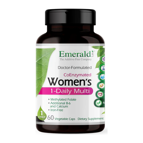 Emerald Labs - Women's 1 Daily Multivitamin - 60 Veg Capsules