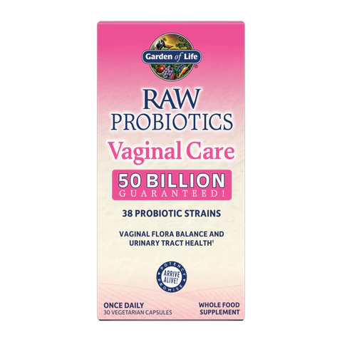 Garden of Life - Raw Probiotics Vaginal Care - 30 Capsules