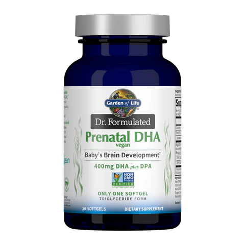 Garden of Life - Dr. Formulated Prenatal Dha Vegan 400 mg Dha Plus Dpa - 30 Softgels