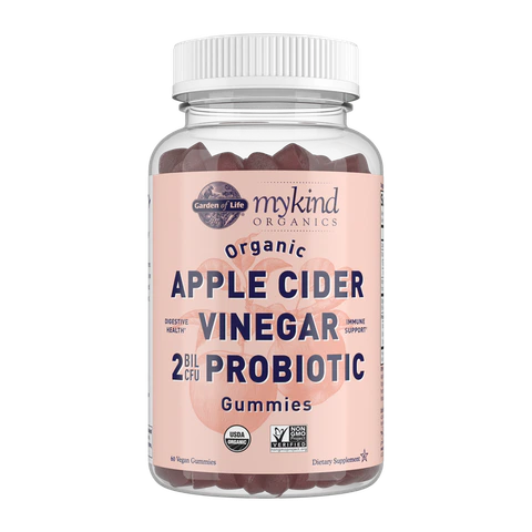 Garden of Life - Mykind Organics Apple Cider Vinegar Probiotic Gummy - 60 Gummies