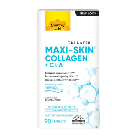 Country Life - Maxi Skin 90 Tabs - 90 Tablets