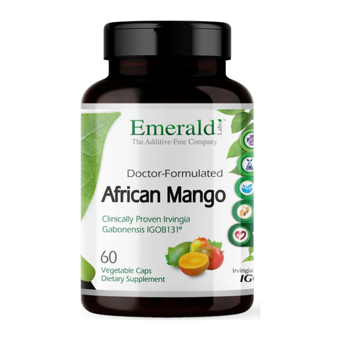 Emerald Labs - African Mango Irvingia Gabonensis - 60 Veg Capsules