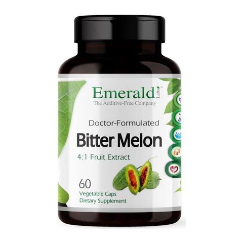 Emerald Labs - Bitter Melon Fruit Extract - 60 Veg Capsules