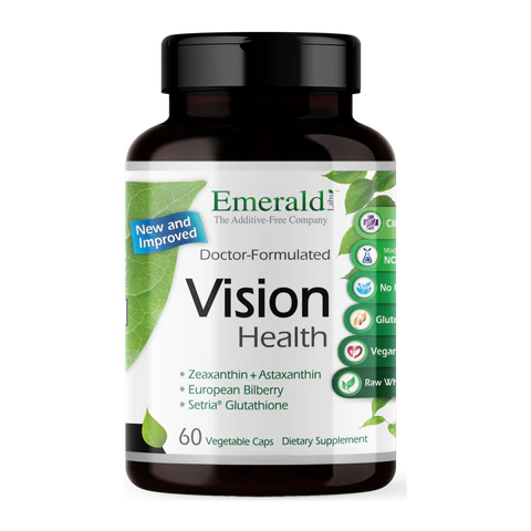 Emerald Labs - Vision Health - 60 Veg Capsules