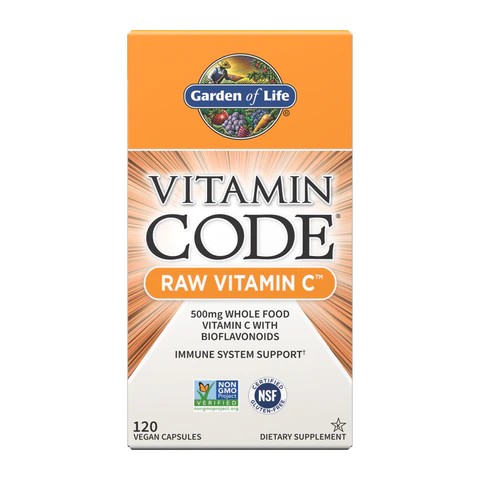 Garden of Life - Vitamin Code Raw Vitamin C - 120 Capsules
