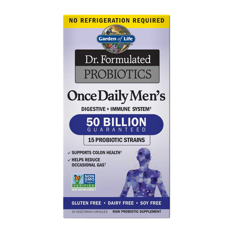 Garden of Life - Dr. Formulated Once Daily Men's Probiotic 50 Billion - 30 Veg Capsules