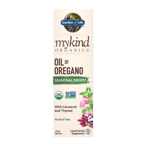 Garden of Life - Mykind Organics Herbal Oil Of Oregano - 1 oz