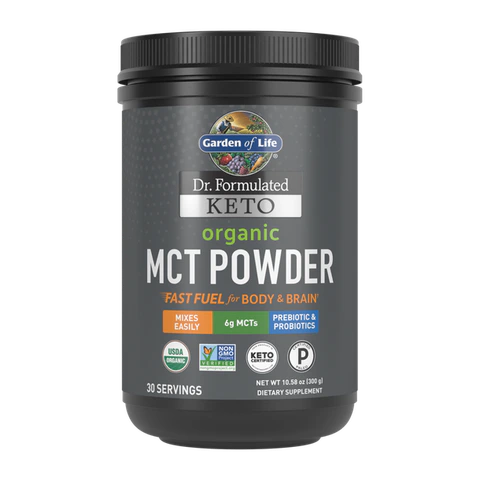 Garden of Life - Dr. Formulated Keto Organic Mct Powder - 300 grams