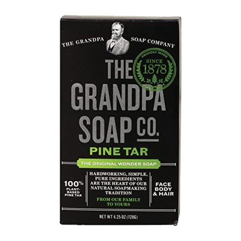 Grandpas Brands - Pine Tar Soap - 4.25 oz