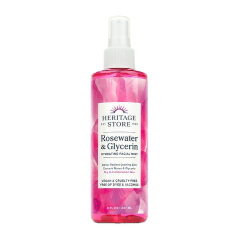 Heritage Store - Rosewater and Glycerin - 8 oz
